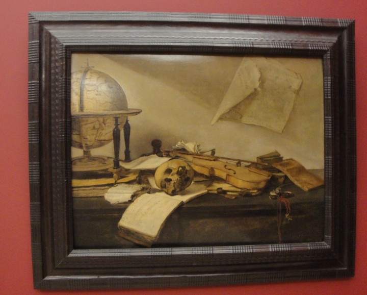 'Vanitas', c. 1630s (Rouen, Musee des Beaux Arts)